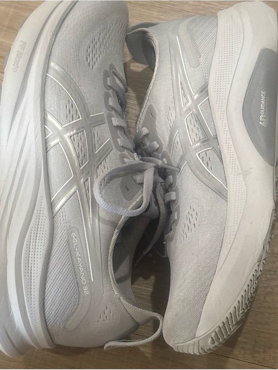Asics Shoes - ASICS Light Grey Women's Gel-Kayano Running Shoes